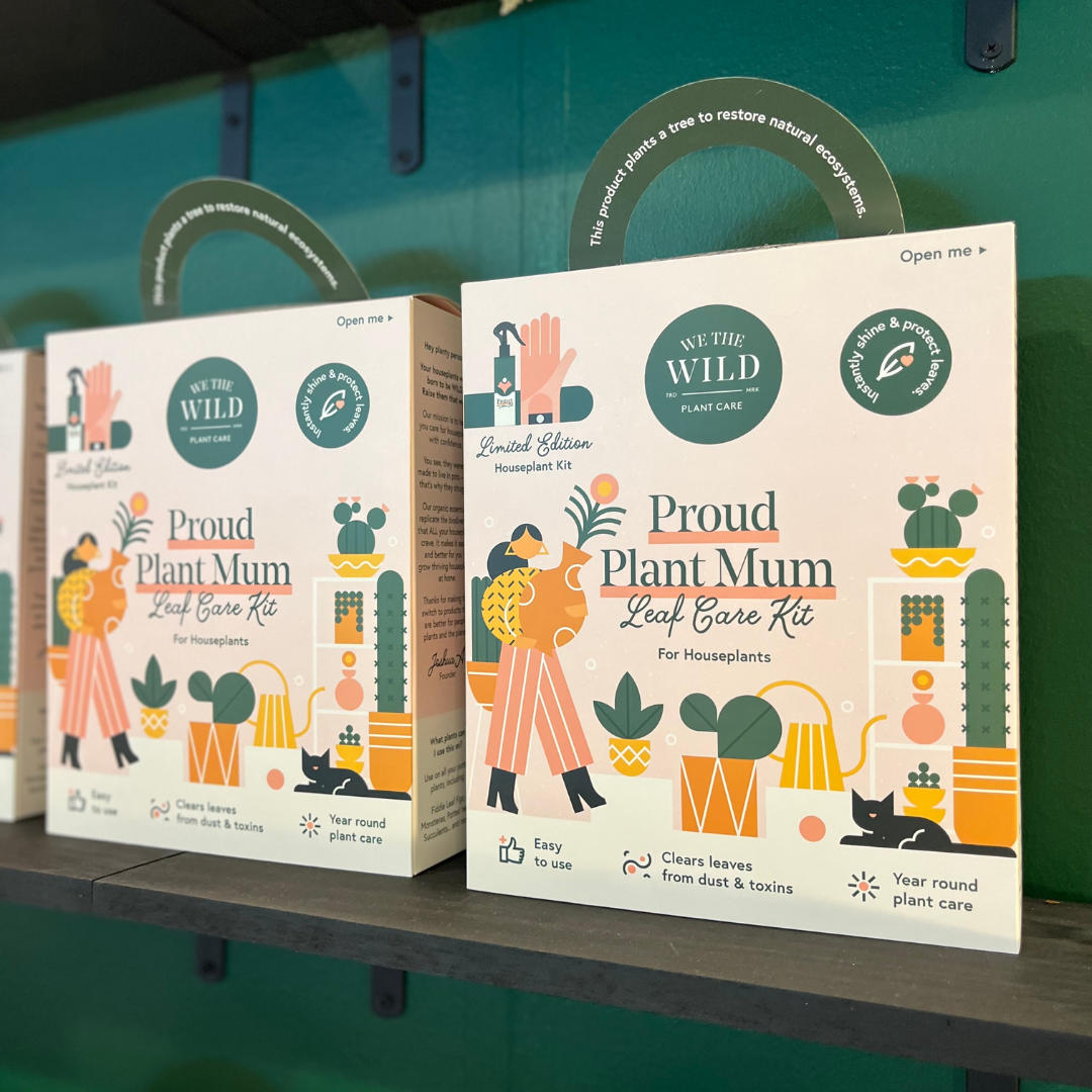 Proud Plant Mum Leaf Care Kit - We The Wild