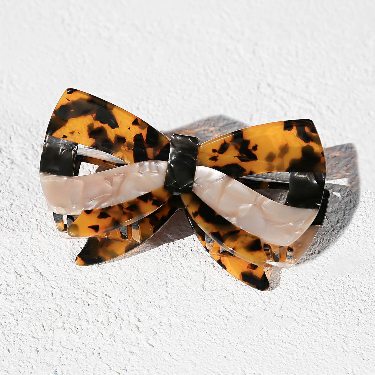 Tortoise Bow Claw Clip - Kingston Jewellery