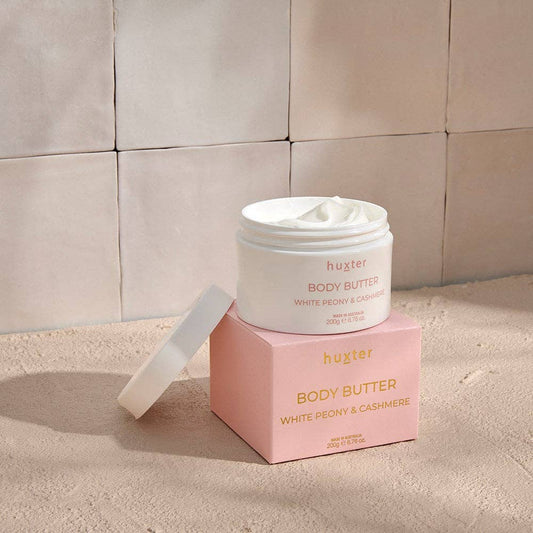 200gm Body Butter - White Peony & Cashmere - Huxter