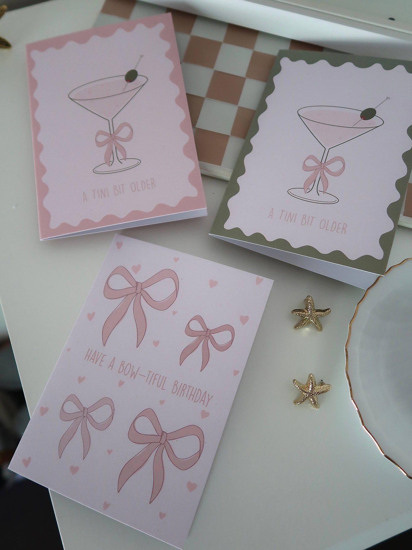 Tini Bit Older Birthday Card