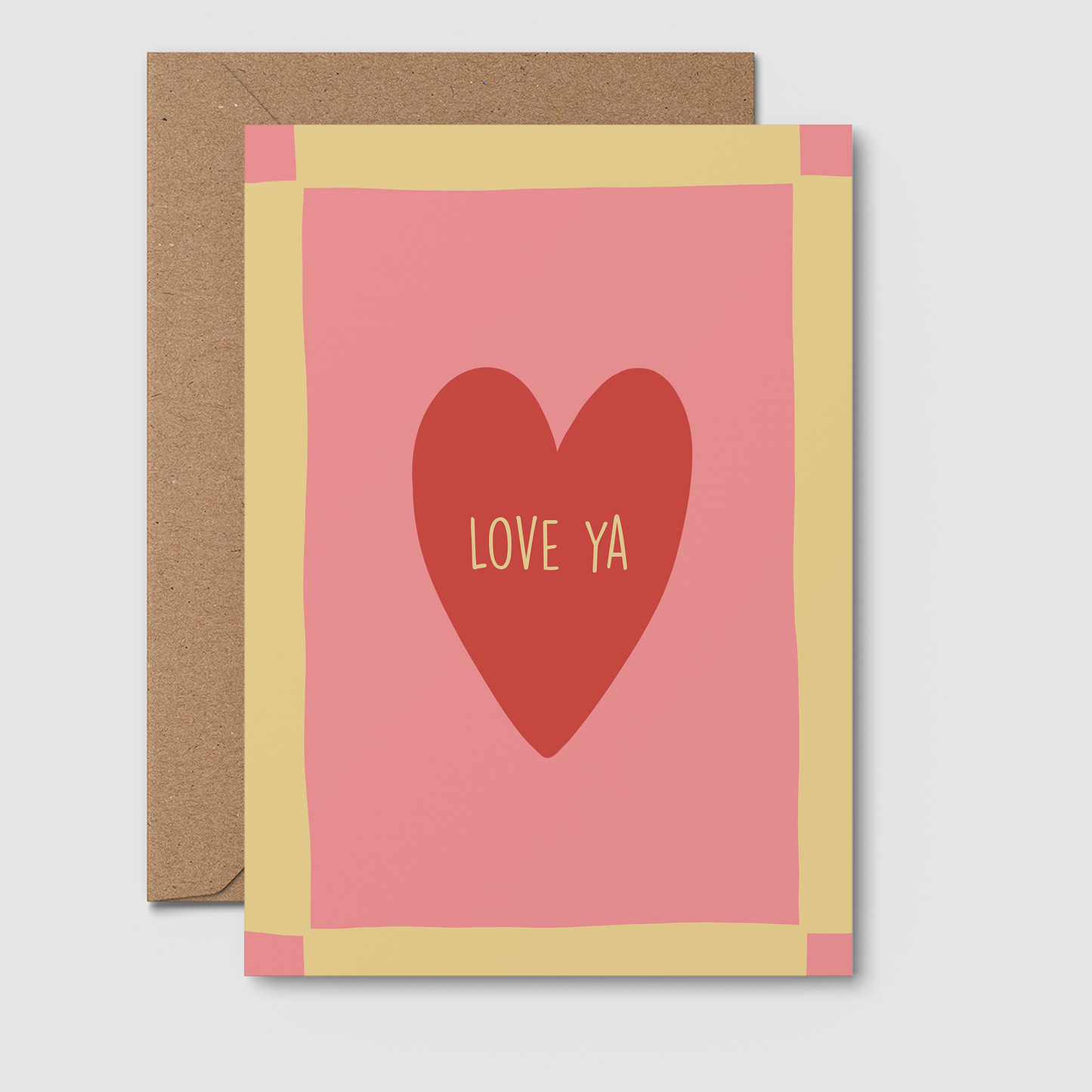 Love Ya Greeting Card
