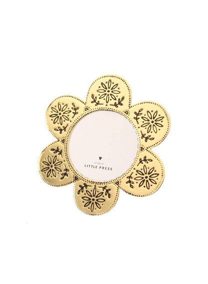 Faux Tin ~ Flower Photo Frame