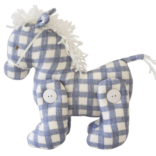 Jointed Pony Chambray Check - Alimrose