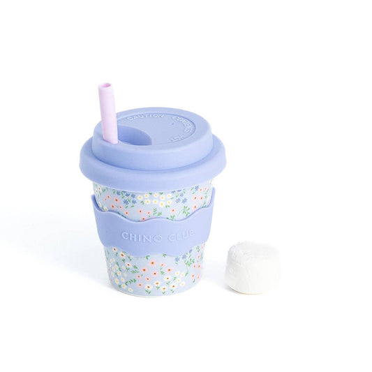 Blue Floral Cup 4oz - Chino Club