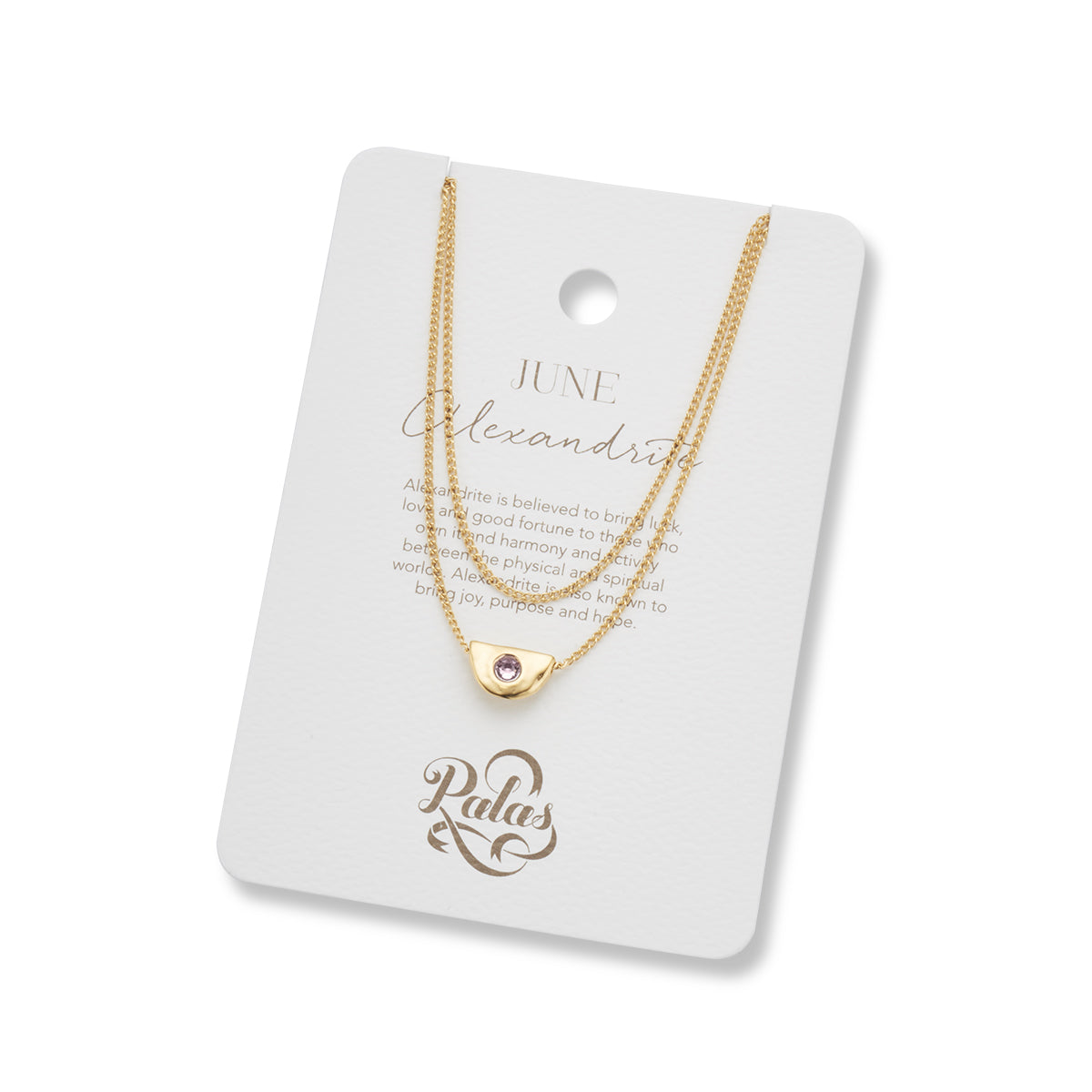 Palas Birthstone Necklace