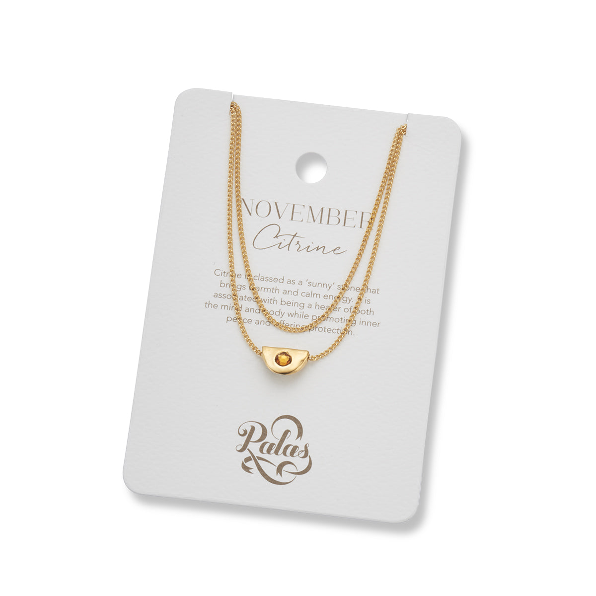 Palas Birthstone Necklace