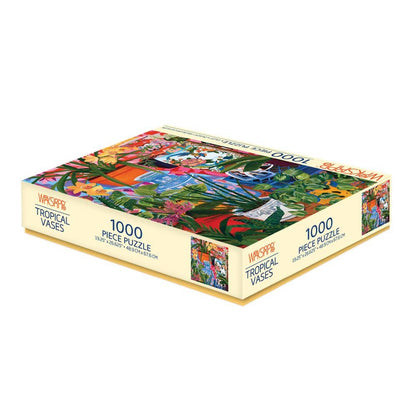 WerkShoppe 1000 Pc Puzzle – Tropical Vases