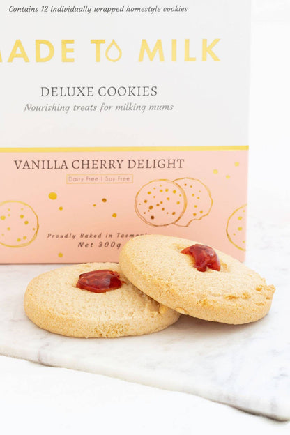 Vanilla Cherry Delight Cookie - Made to Milk