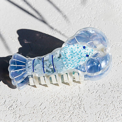 Lobster Hair Claw Blue - Kingston Jewellery