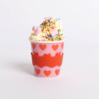 Hearts Babychino Cup 4oz - Chino Club