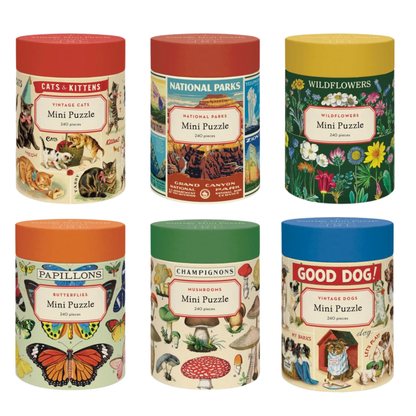 Cavallini  240 Pc Mini Puzzles