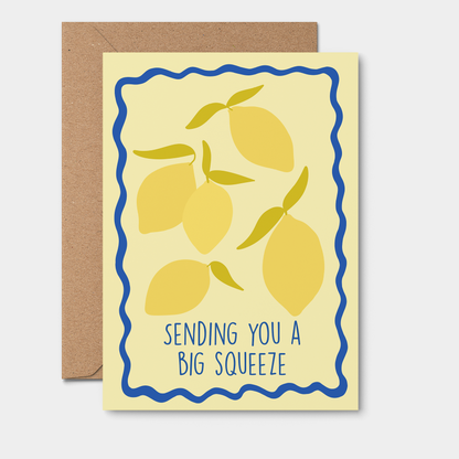 Big Squeeze | Thank you Card | Thinking Of You Card