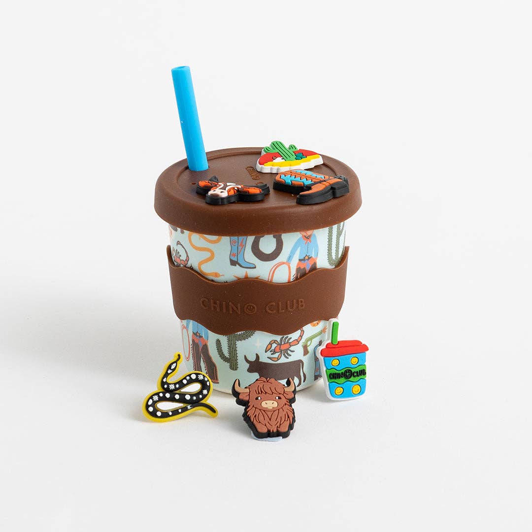 Cowboy Chino Charm Cup 8oz