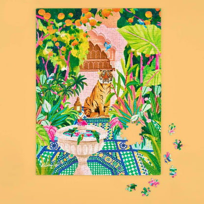 WerkShoppe 500 Pc Puzzle - Peaceful Oasis - Slip Box