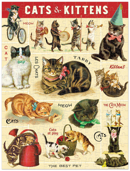 Cavallini  240 Pc Mini Puzzles