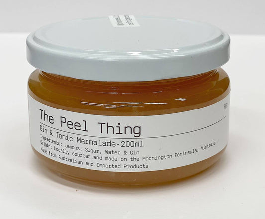 Gift Size Marmalade - Gin + Tonic + Lemon - The Peel Thing