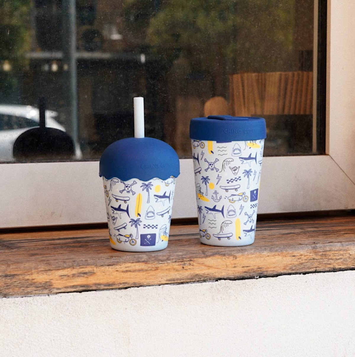 Rad Times Mini Smoothie Cup & Straw