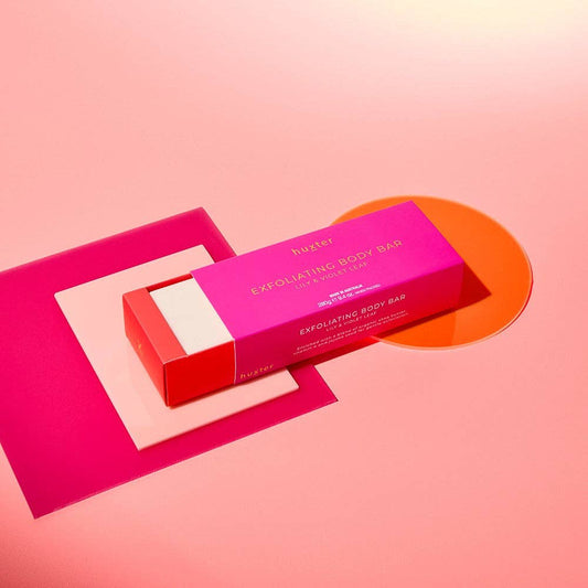 Exfoliating Body Bar | Lily & Violet Leaf ~ Huxter
