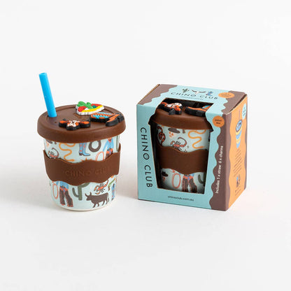 Cowboy Chino Charm Cup 8oz