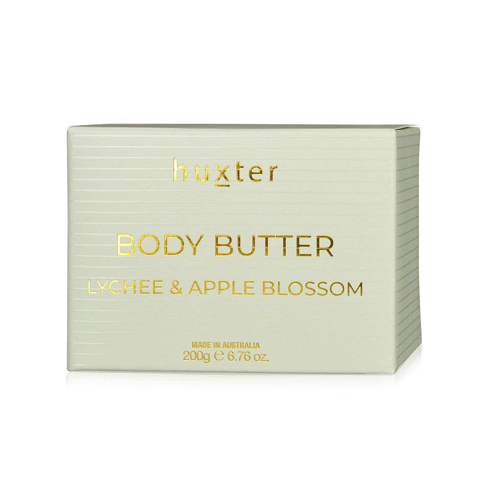 200gm Body Butter - Lychee & Apple Blossom - Huxter