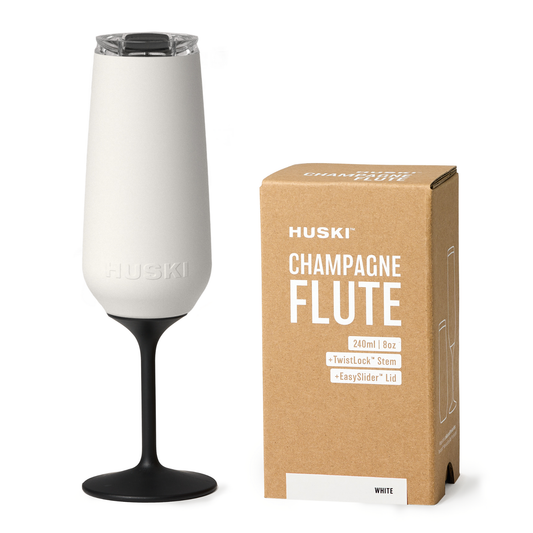 Huski Champagne Flute - White - Huski