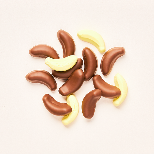 Milk Chocolate Bananas - Coated