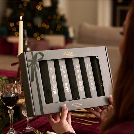 Hand Cream Cracker Set - Fig & Toasted Chestnut - Al.ive Body