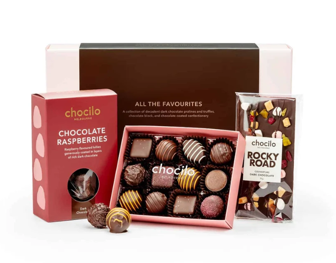 Chocilo ~ "All the Favourites" Dark Chocolate Hamper