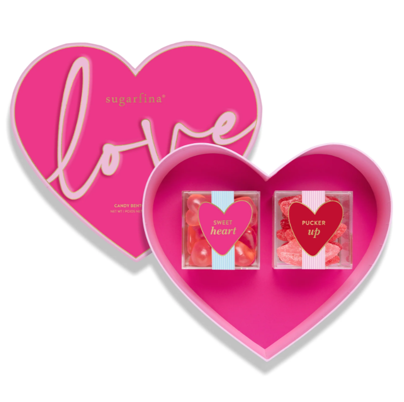 Valentine's Day Heart 2 Piece Candy Bento Box® - Sugarfina