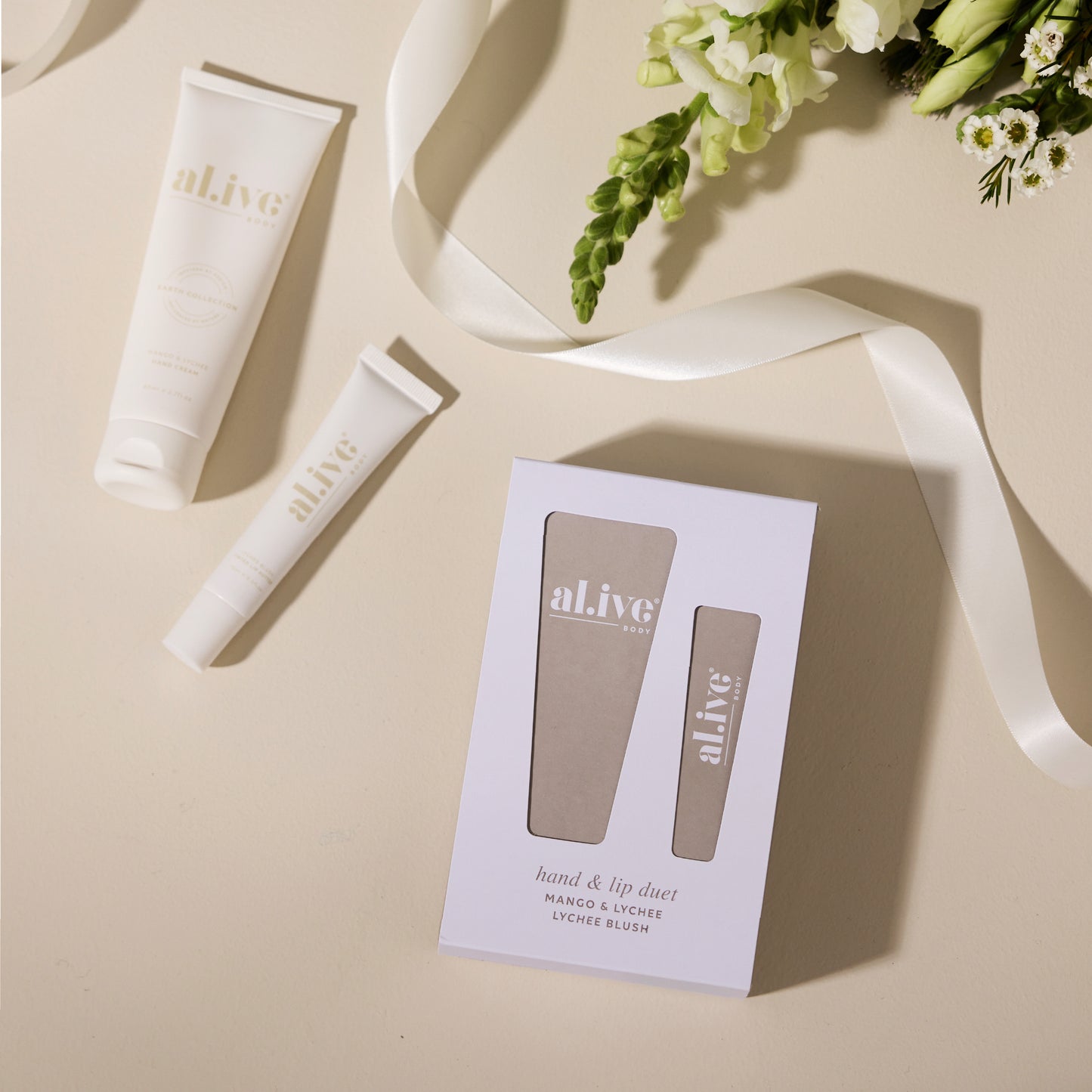 Hand & Lip Set - Mango & Lychee - Al.ive Body