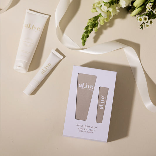 Hand & Lip Set - Mango & Lychee - Al.ive Body