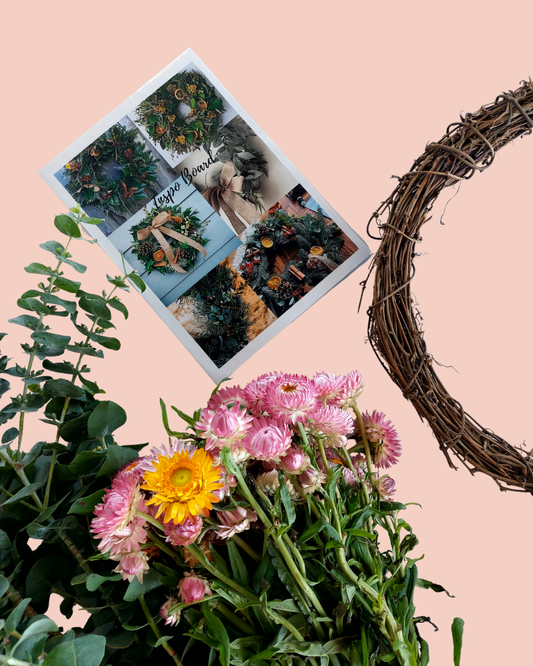 Fresh Floral Wreath Workshop Friday 19th December 6:00pm