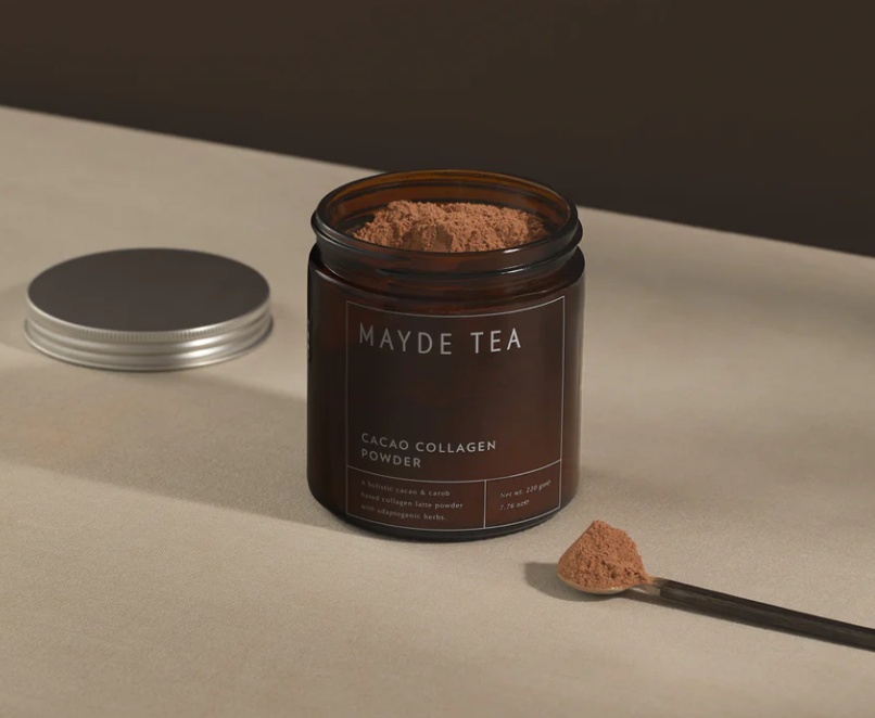 Cacao Collagen Powder - Mayde Tea – Fiorella Florals