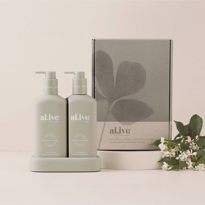Ivory Bloom Compact Wash & Lotion Duo - Al.ive Body