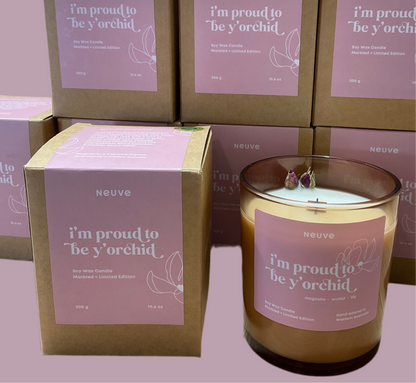 I'm Proud To Be Y'orchid - Limited Edition Neuve Candle