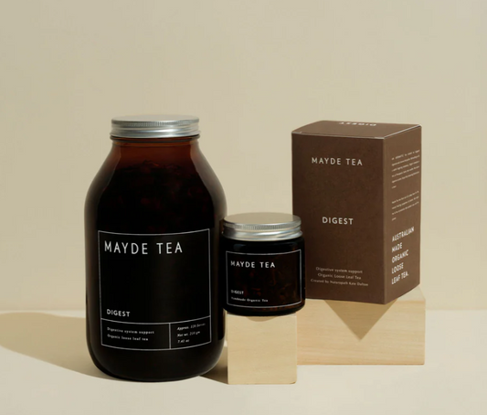 Digest Loose Leaf Tea ~ 15 Serve Jar ~ Mayde Tea