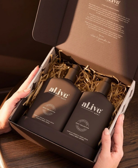 Al.ive Limited Edition - Wash & Lotion Duo Vanilla Cream & Tonka Bean