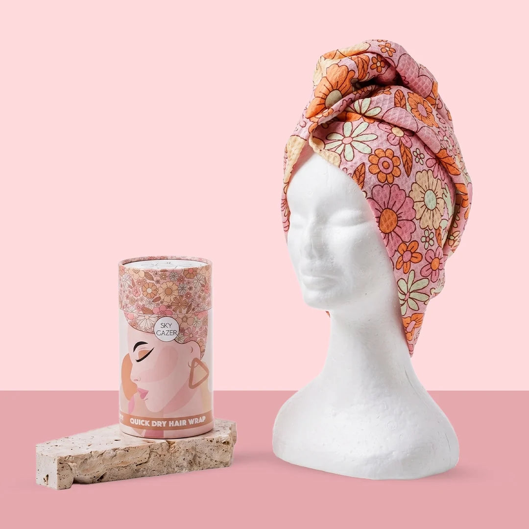 Quick Dry Hair Wraps - Sky Gazer