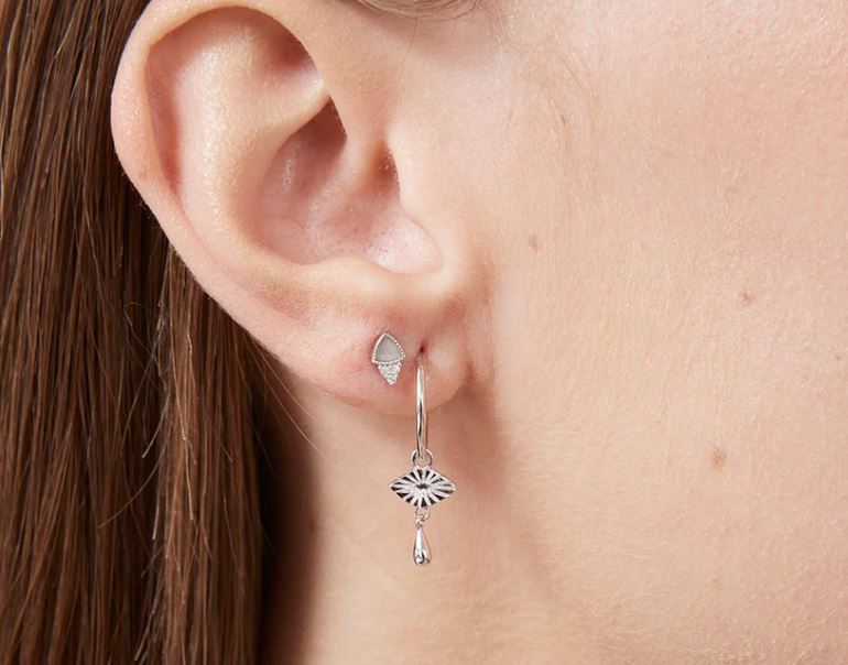 Frances Stud Earrings - Sterling Silver - Jolie & Deen