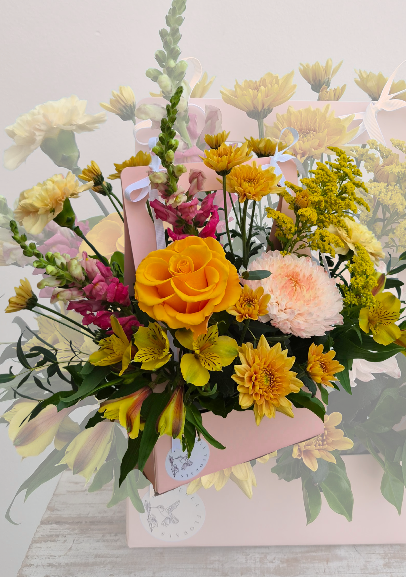 Mums Bloom Box ~ Fresh Flowers