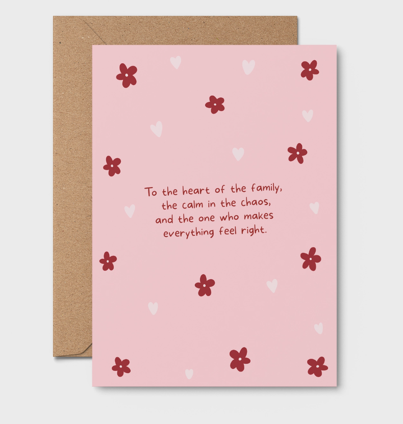 Mother's Day Card | Heart of the Family - Rosalie Card