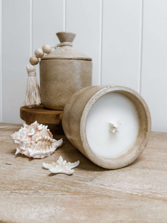 Sardinia Canister Candle - Shorelines Collection