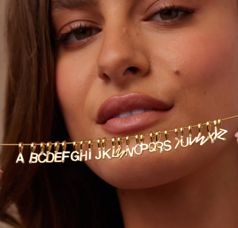 Initial Charms Gold - Toni May