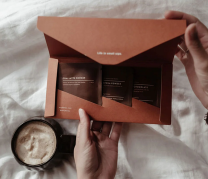 Latte Powder Trio Envelope ~ Mayde Tea