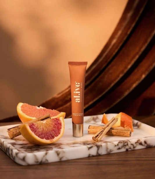 Al.ive Limited Edition - Tinted Lip Butter Ornament Cinnamon & Citrus