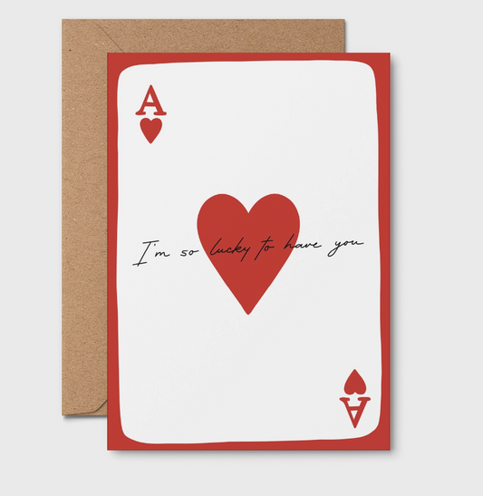 Lucky To Have You | Rosalie Card