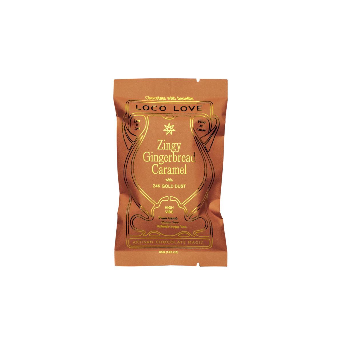 Loco Love Chocolate - Zingy Gingerbread Caramel Limited Edition