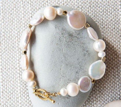 Ocean Treasure Pearl Bracelet - Palas