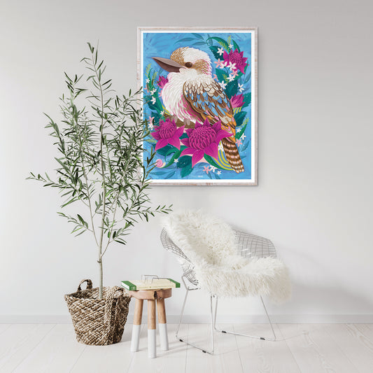 Kookaburra's Perch 1000pc Wall Jigsaw Puzzle Diesel & Dutch