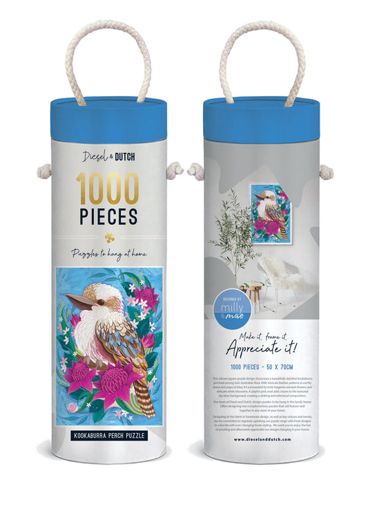 Kookaburra's Perch 1000pc Wall Jigsaw Puzzle Diesel & Dutch